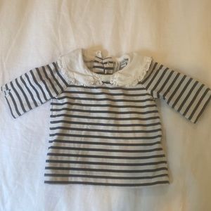Janie and Jack striped shirt